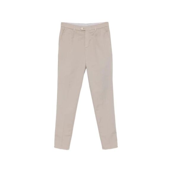 Brunello Cucinelli Men Garment-Dyed Leisure Fit Pants